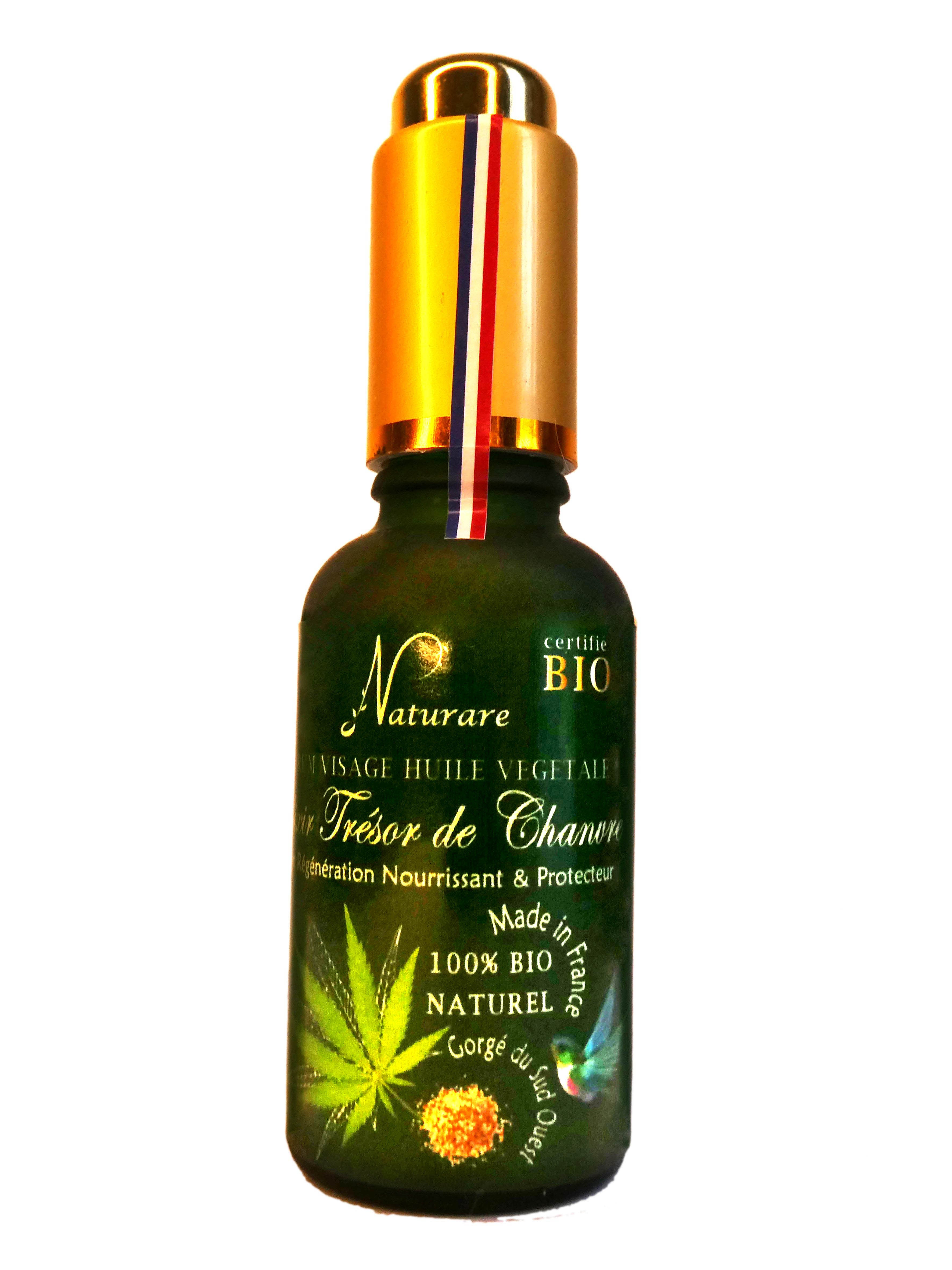 ELIXIR TRESOR DE CHANVRE BIO - Sérum Huile Végétale, Compléments Alimentaires